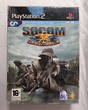 SOCOM US Navy Seals Big Box Complete With Game & Headset PS2 Playstation 2 Used