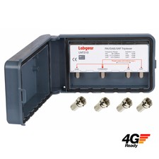 Triplexer Fm /DAB/ Uhf Signal Kombinator Splitter 4G Filter TV Antenne Labgear