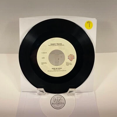 Randy Travis – No Place Like Home/Send My Body Warner Bros. Records – 7-28525 - Image 1 of 2