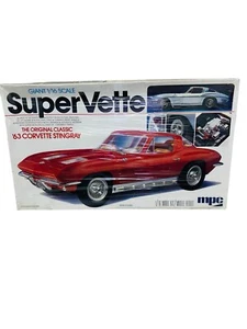 MPC Super Vette '63 Corvette Stingray Kit #1-3056 NOS Factory Sealed - Picture 1 of 12