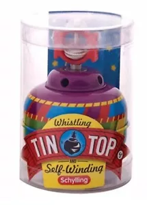 RETRO Schylling Whistling Tin Top Toy. Brand New - Picture 1 of 2