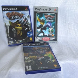 Ratchet & Clank 1, 2 + 3 bundle (PS2 2004) pal - Picture 1 of 5