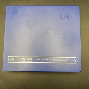 Lote de 8 marcadores de álbumes de recortes Creative Memories PLUMA PUNTA FINA brillante audaz clásico - Imagen 1 de 8