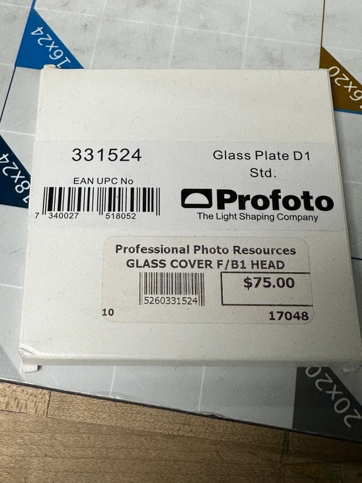 Стеклянная крышка Profoto B1 и D1 D2 331524 - Изображение 1 из 1