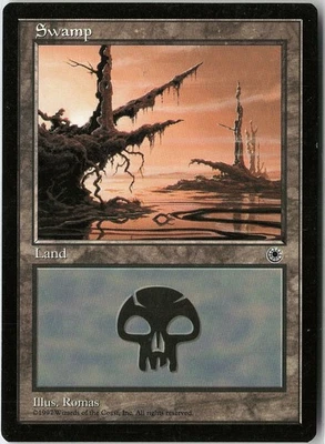 Swamp (Hanging Moss) Land Portal NM/LP MTG - Image 1 of 2