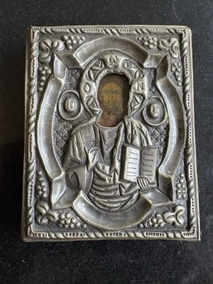 Alte Ikone Jesus - Bild 1 von 4