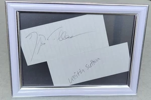 Jacques Villeneuve Keith Sutton Signed Autograph IndyCar 1993 Tokyo Motor Show - Picture 1 of 2