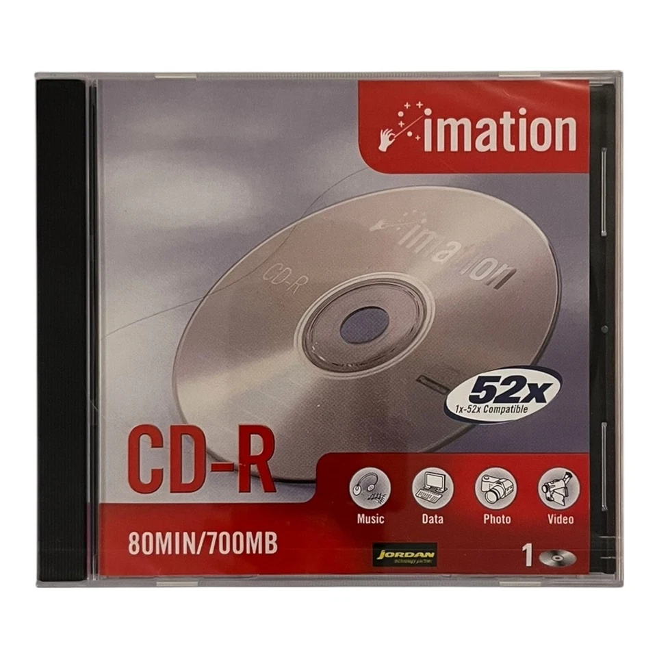 imation CD-R Rohling 700 MB 80min 1 Stück NEU & OVP - Bild 1 von 2
