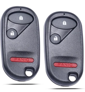 2 Key Fob Remote for 2002 2003 2004 Honda CR-V 4- Button OUCG8D-344H-A - Picture 1 of 1