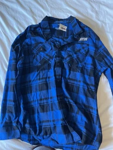 NYCC Flannel Logo New York Comic Con NWT New 2019 Super Rare Shirt - Picture 1 of 3