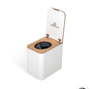 TROBOLO SilvaBlœm Trenntoilette, Weiß - Bild 1 von 4