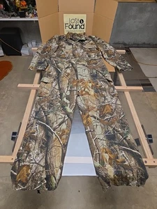 Redhead Hunting Men's L Tall Camouflage Jumpsuit Coveralls Realtree *SEE PICS - Picture 1 of 22
