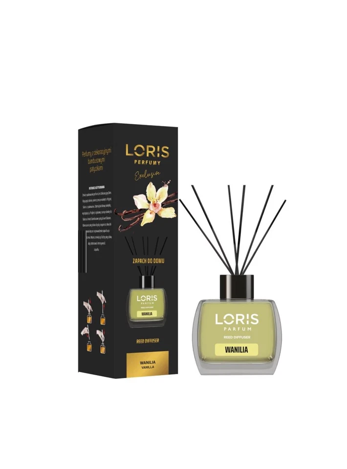 Loris - Duftstäbchen - Vanille - Aroma Diffusor - 120 ml  - Bild 1 von 1