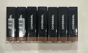 Covergirl Exhibitionist Cream Lipstick Tempting Toffee 255-7 Pack! 2 Tip Damage - Picture 1 of 3