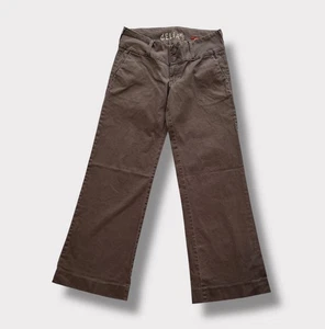 Vintage Y2K Delia*s Alexa Brown Low Rise Flare Pants Women’s 5/6R Khakis - Bild 1 von 10