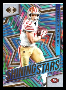 2024 Illusions #25 Christian McCaffrey Shining Stars Insert San Francisco 49ers - Picture 1 of 2