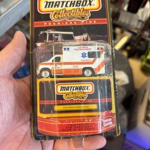 Matchbox Collectibles 1998 Premiere Las Vegas Fire Department Ambulance - Picture 1 of 7