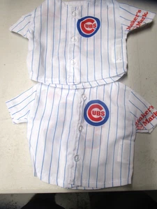 Chicago Cubs Jersey 2 Count for Maker's Mark Bottle 6" #58 - Picture 1 of 2