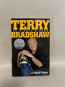 SIGNED - It's Only a Game by Terry Bradshaw, 2001 1st Printing HC/DJ - Bild 1 von 6