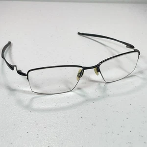 Oakley Lizard OX5113-0154 Eyeglasses Satin Black Half Rim 54-18-135 FRAMES ONLY - Picture 1 of 10