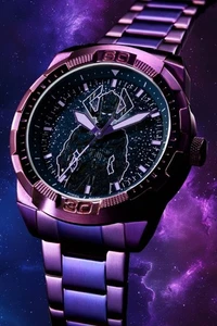 Marvel x Fossil Fantastic 4 Galactus Limited Edition Unisex Analog Watch New - Picture 1 of 10
