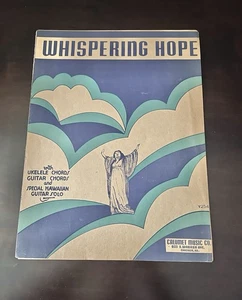 1935 Whispering Hope Sheet Music Collectible Good Condition - Picture 1 of 5
