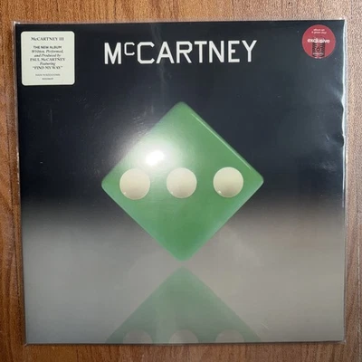 Paul McCartney - McCartney III - Target Limited Edition Green Vinyl Sealed - Image 1 of 4
