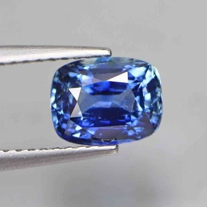 2,02 Cts ECCEZIONALE!! TAGLIO ROMANTICO_ZAFFIRO BLU 100% NATURALE_SRILANKA - Foto 1 di 6