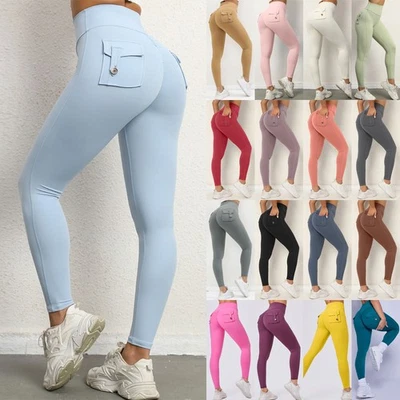 Women Yoga Leggings Gym Anti-Cellulite Tik Tok Leggings Fitness Butt Lift Pants