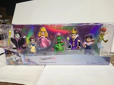 Disney 100 Años Encantamiento Personajes 8 Figuras Edición Limitada Foto 1 de 4