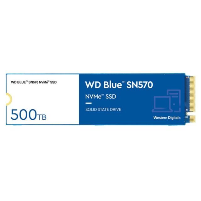 Western Digital Solid State Drives 500 GB Storage Capacity