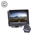 Trailer Blind Spot Backup Camera System 7" TFT LCD Screen 120  View Weatherproof