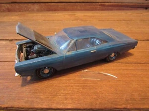 Vintage 1960's PLYMOUTH ROAD RUNNER Car Model Kit - Junkyard Parts! - Picture 1 of 6