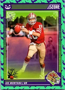2024 Score-A-Treat #251 Joe Montana A-Treat - Green Bats - Picture 1 of 2