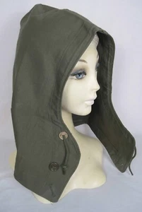 WWII US Military M-1943 FIELD JACKET/COAT HOOD - Medium - New Old Stock - Picture 1 of 5