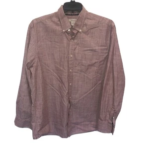 Madison 100% Cotton XL Long Sleeve Button Front Button Down Shirt - Picture 1 of 6