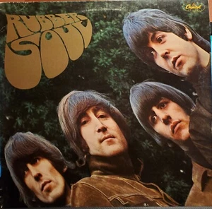 The Beatles-Rubber Soul LP Capitol Records SW-2442 lila Label EX Vintage - Bild 1 von 8