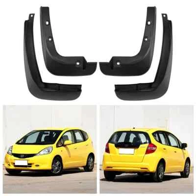 Juego de protectores contra salpicaduras originales nuevos guardabarros para Honda para Honda Jazz 2012-2014/ajuste Foto 1 de 4