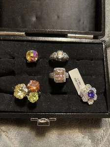 jewels by park lane ring bundle lot 5 Size S8 & 6 - Picture 1 of 11