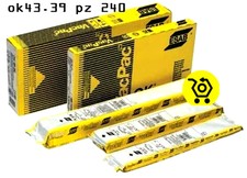 Esab Elettrodi scorrevoli OK 43.39 mm. 2,5 x 300 pz 240