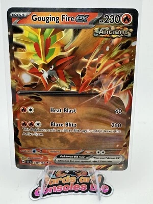 SV05: Temporal Forces #038/162 Gouging Fire ex - Image 1 of 2