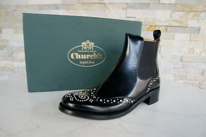 Church's 35,5 Budapester Stiefeletten Chelsea ESTELLA schwarz NEU ehem UVP 1120€ - Bild 1 von 6