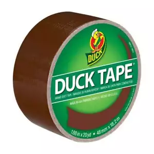 Duck Brand Solids Color Duct Tape: 1.88 in. x 60 ft. (Brown) - Picture 1 of 2