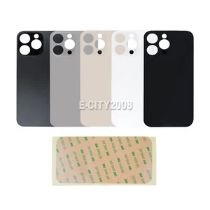 Vitre arrière de remplacement gros trou pour iPhone 16 Pro Max coque arrière - Photo 1 sur 31