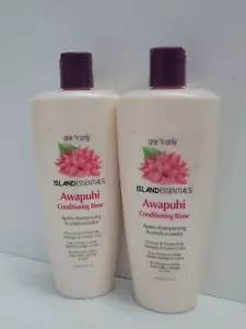 2 X ONE N' ONLY ISLAND ESSENTIALS AWAPUHI CONDITIONING RINSE 12.5oz /bottle - Picture 1 of 2