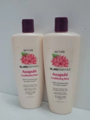 2 X ONE N' ONLY ISLAND ESSENTIALS  AWAPUHI CONDITIONING RINSE 12.5oz /bottle  - Image 1 of 2