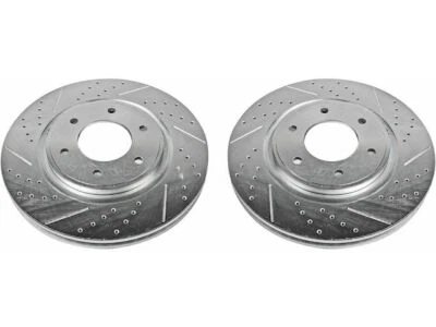 For 2008-2010 Infiniti QX56 Brake Rotor Set Front Power Stop 25579QBTB 2009 - Imagem 1 de 2