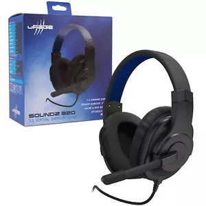 uRage Gaming USB 7.1 Headset Kopfhörer mit Mikrofon + Fernbedienung PC Notebook - Bild 1 von 9