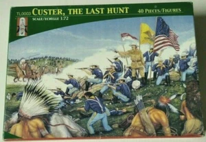 SOLDATINI  LUCKY-TOYS 1/72 - A. Custer  Battle Little Big Horn - FAR-WEST STORY  - Picture 1 of 1