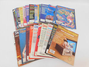 Stereo Review Magazine 1973-1985 Vintage HiFi High Fidelity (27 issues)